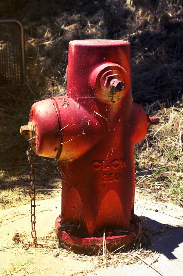 Firefighter old red