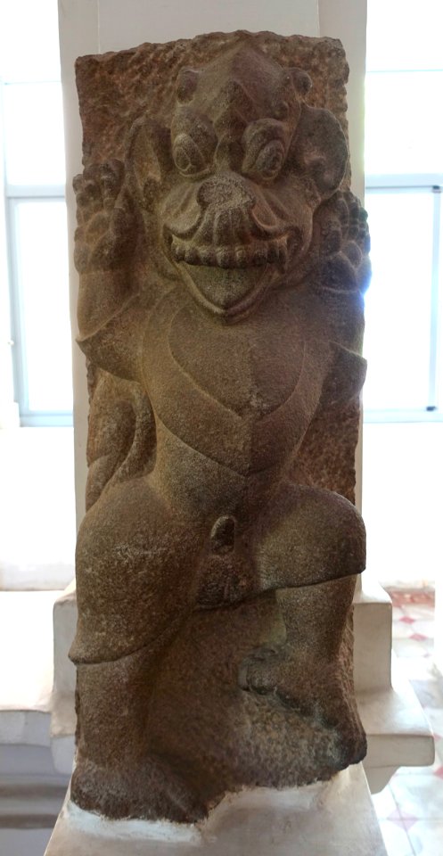 Lion, Tra Kieu, 7th-8th century, Quang Nam - Museum of Cham Sculpture - Danang, Vietnam - DSC01525