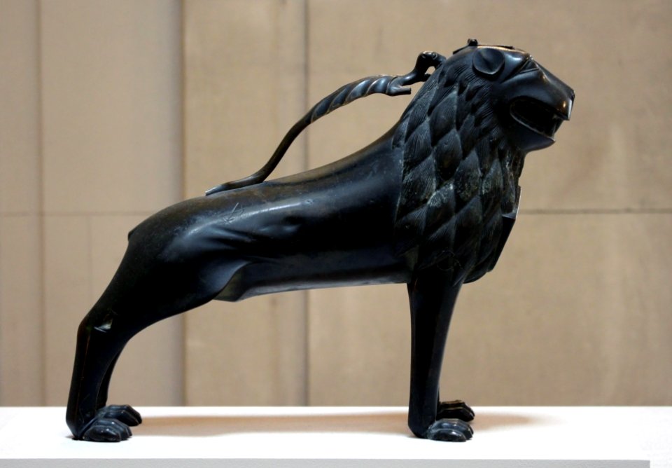 Lion aquamanile Lower Saxony Berlin Beyond Compare 03052018