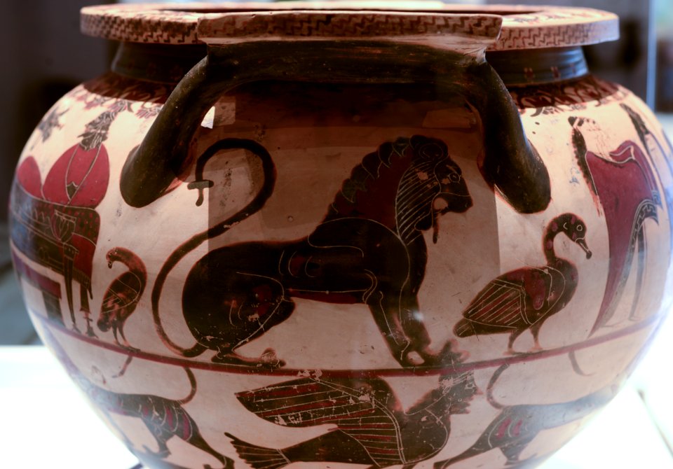 Lion – Cratère – MSR - Rituels Grecs – E 634