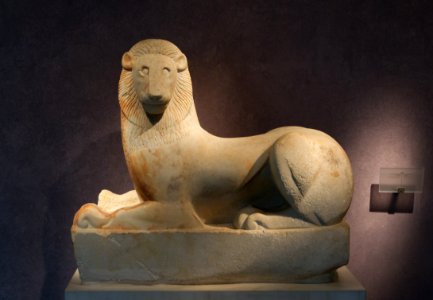 Lion Sacred Gate P1699 KMAthens