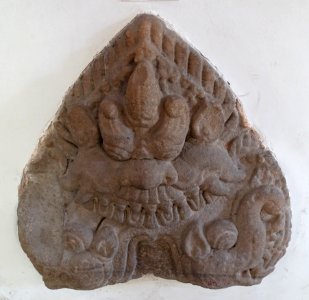 Lion Makara, Tra Kieu, 7th-8th century, Quang Nam - Museum of Cham Sculpture - Danang, Vietnam - DSC01553