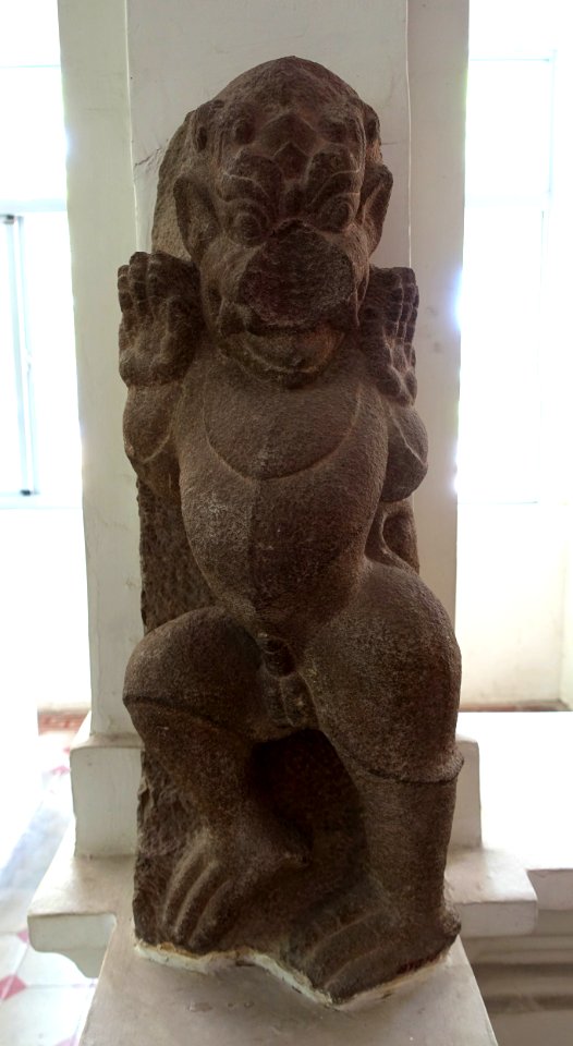 Lion, Tra Kieu, 7th-8th century, Quang Nam - Museum of Cham Sculpture - Danang, Vietnam - DSC01528