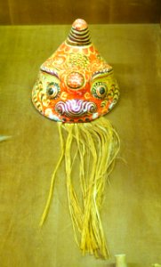 Lion's head, Viet - Vietnam Museum of Ethnology - Hanoi, Vietnam - DSC02569