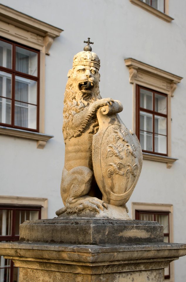 Lion couronné Hofbourg Vienne