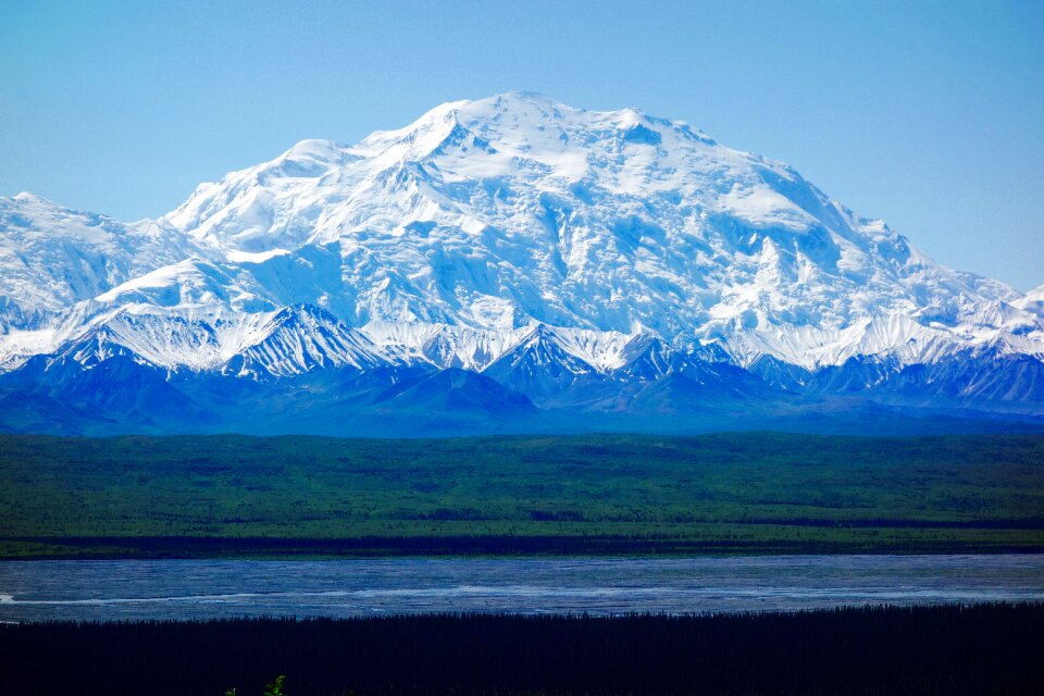Glaciers wilderness scenic