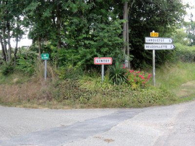 Lintot (Seine-Mar.) entrée