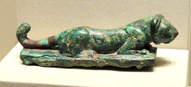Lioness, about 2100 BC, Sumerian, Iraq, copper alloy - Cleveland Museum of Art - DSC08173 photo