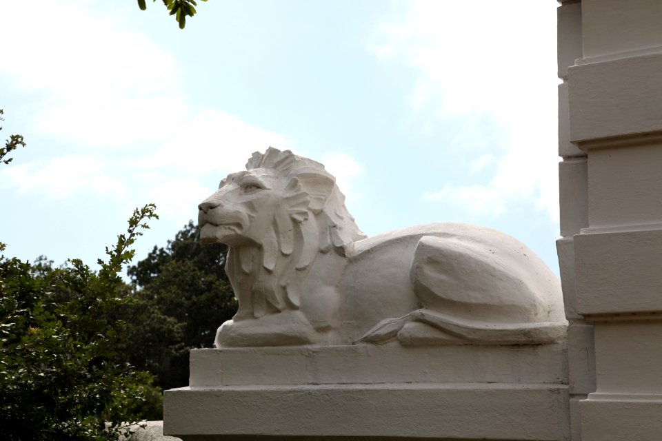 Lion Gateway (left detail)