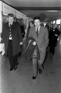 Links minister Duisenberg, rechts van hem minister Lubbers, Bestanddeelnr 927-0015