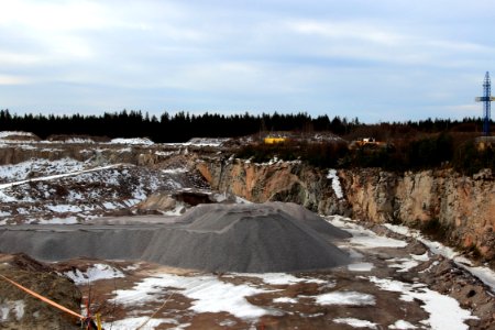 Linnakangas quarry Kempele 20140405 01