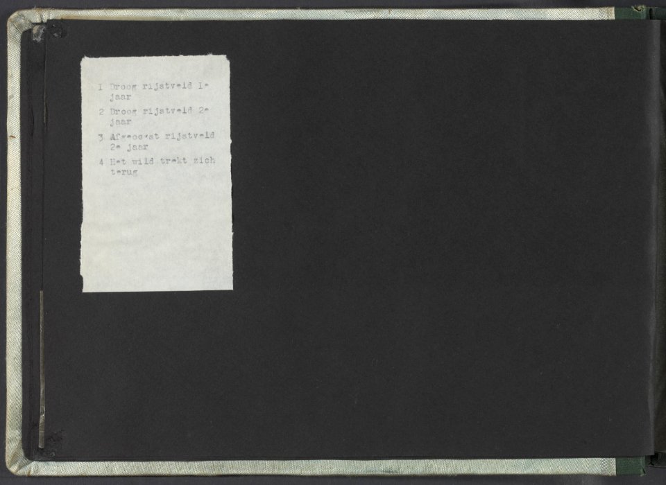 Linkerblad met etiket, Bestanddeelnr 812 6