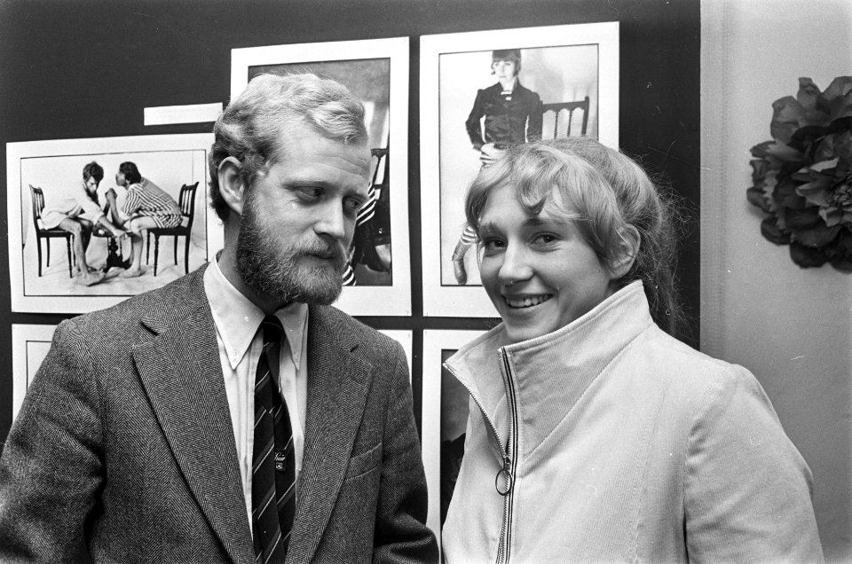Links Boudewijn Neuteboom (beste kleurenmodefoto 67) rechts Marjolein Juray, Bestanddeelnr 921-1510