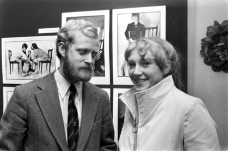 Links Boudewijn Neuteboom (beste kleurenmodefoto 67) rechts Marjolein Juray, Bestanddeelnr 921-1510