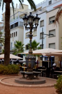 Lloret de Mar, Brunnen an der Passeig Jacint Verdaquer