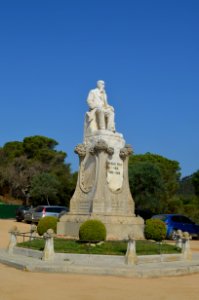 Lloret de Mar, Sant pere del Bosc, Monument a Nicolau Font (1)