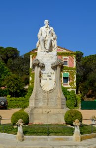 Lloret de Mar, Sant pere del Bosc, Monument a Nicolau Font (2)
