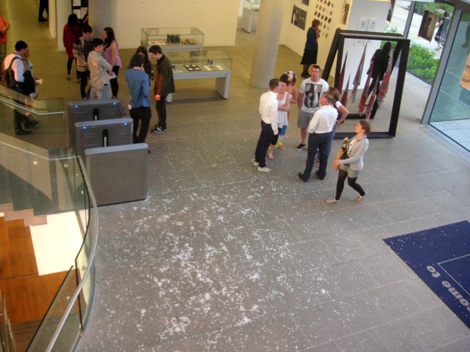 Liverpool Art & Design Academy Degree Show Entrance