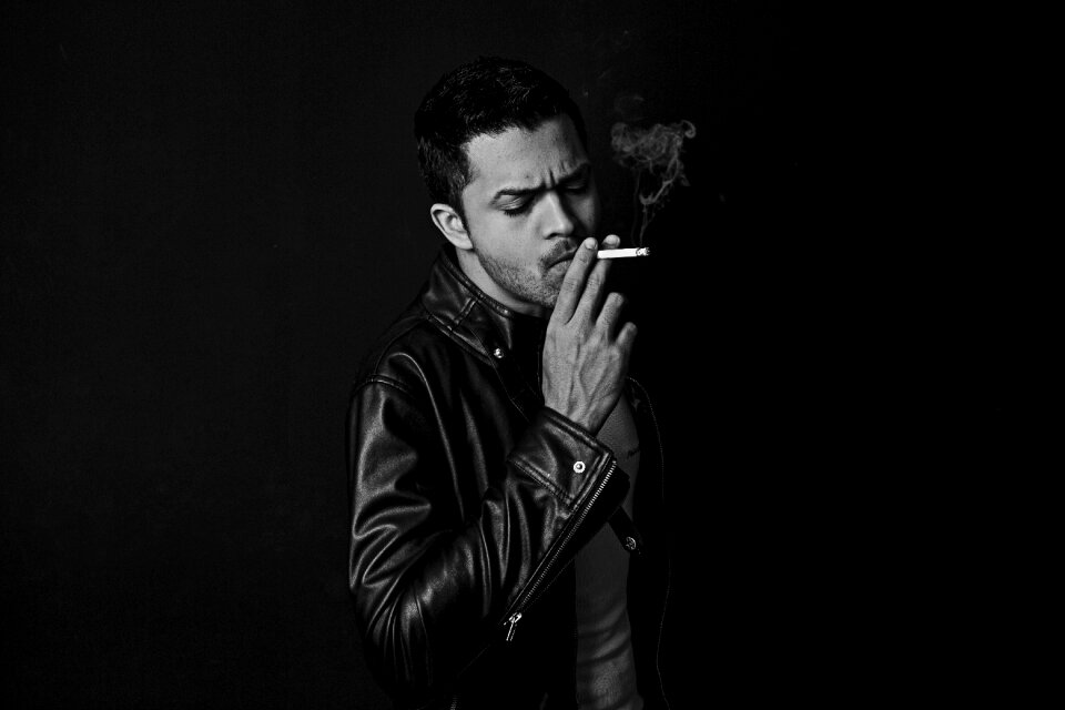 Smoke smoking black smoke