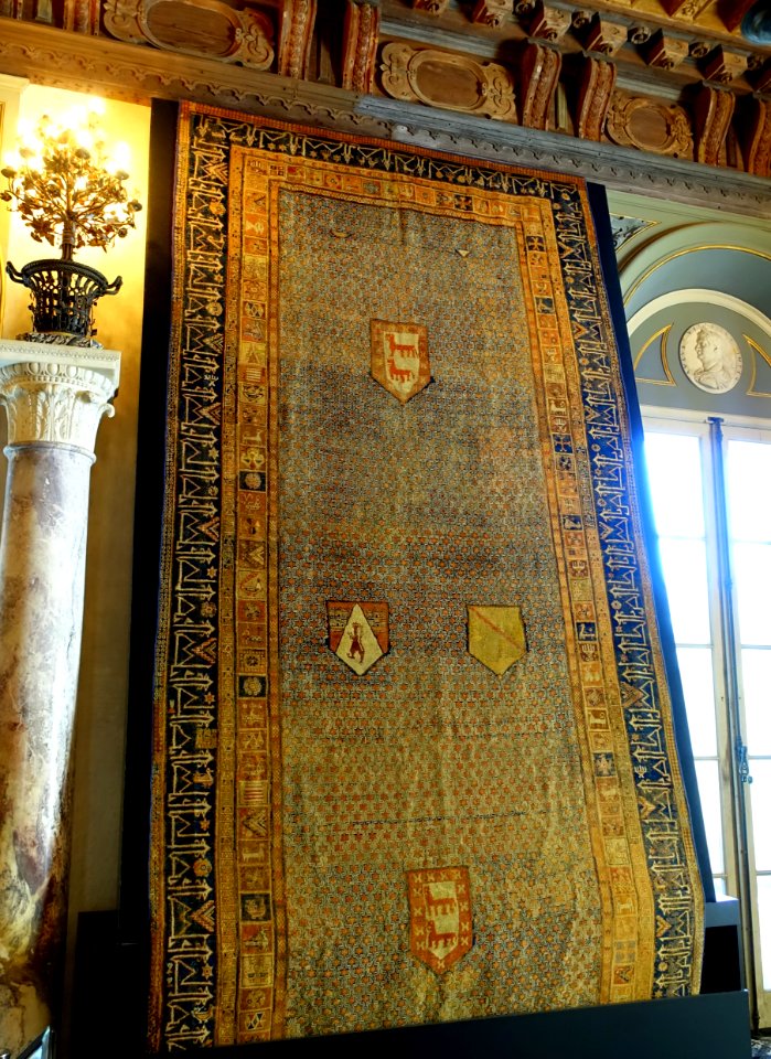 Living Room tapestry - Vizcaya Museum and Gardens - Miami, Florida - DSC08346