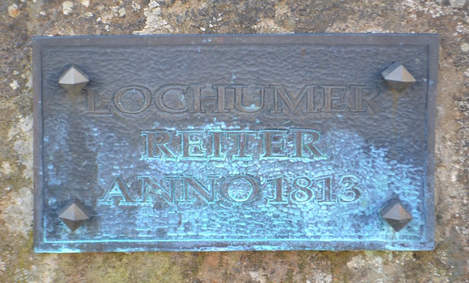 Lochum, Lochumer Reiter, Tafel