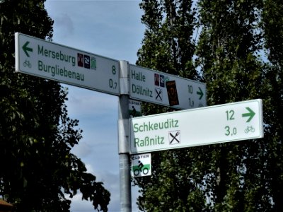 Lochau Radwegweiser