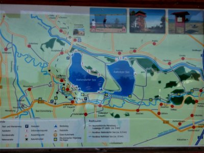 Lochau touristische Karte