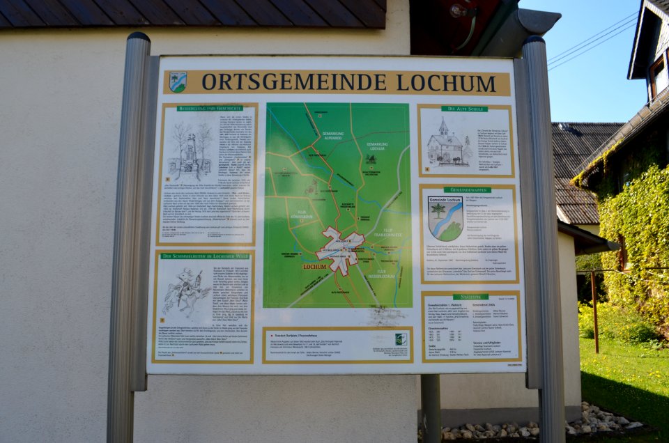 Lochum, Lochumer Tafel