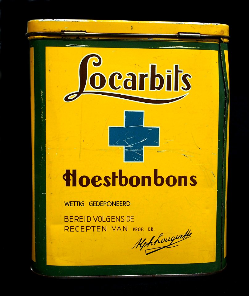 Locarbits Hoestbonbons blik, Lonka Breda, foto5