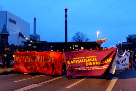 Lockdown Capitalism demonstration Berlin 2021-01-23 79