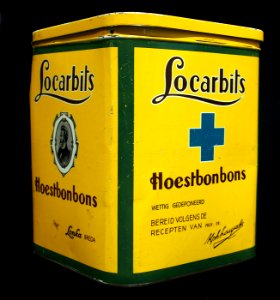 Locarbits Hoestbonbons blik, Lonka Breda, foto2