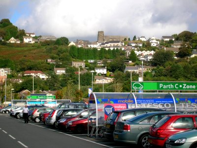 Llantrisant from car park
