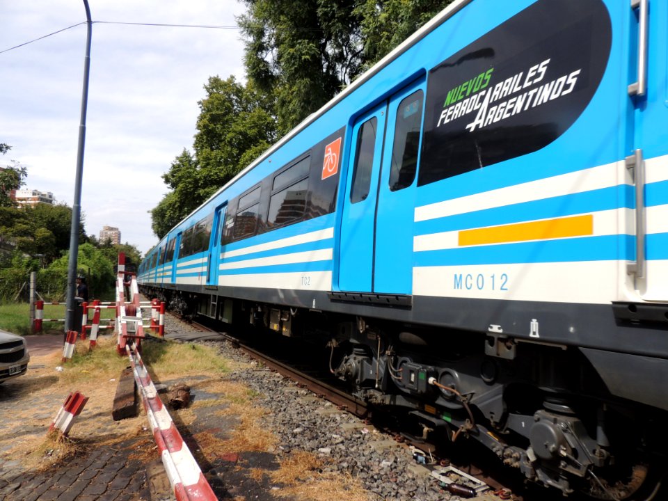 Llegando a Belgrano R sentido retiro