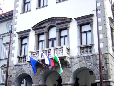 Ljubljana, January 2008, downtown detail 24