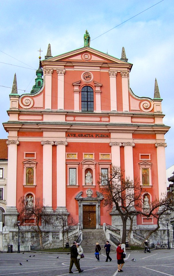 Ljubljana, January 2008, downtown detail 16