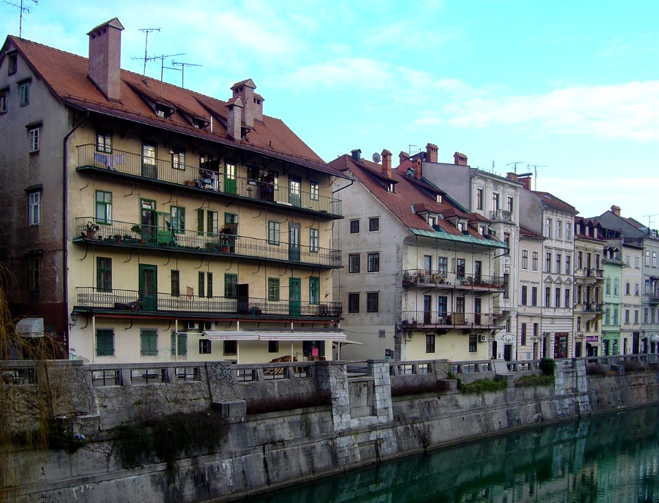 Ljubljana, January 2008, downtown detail 28