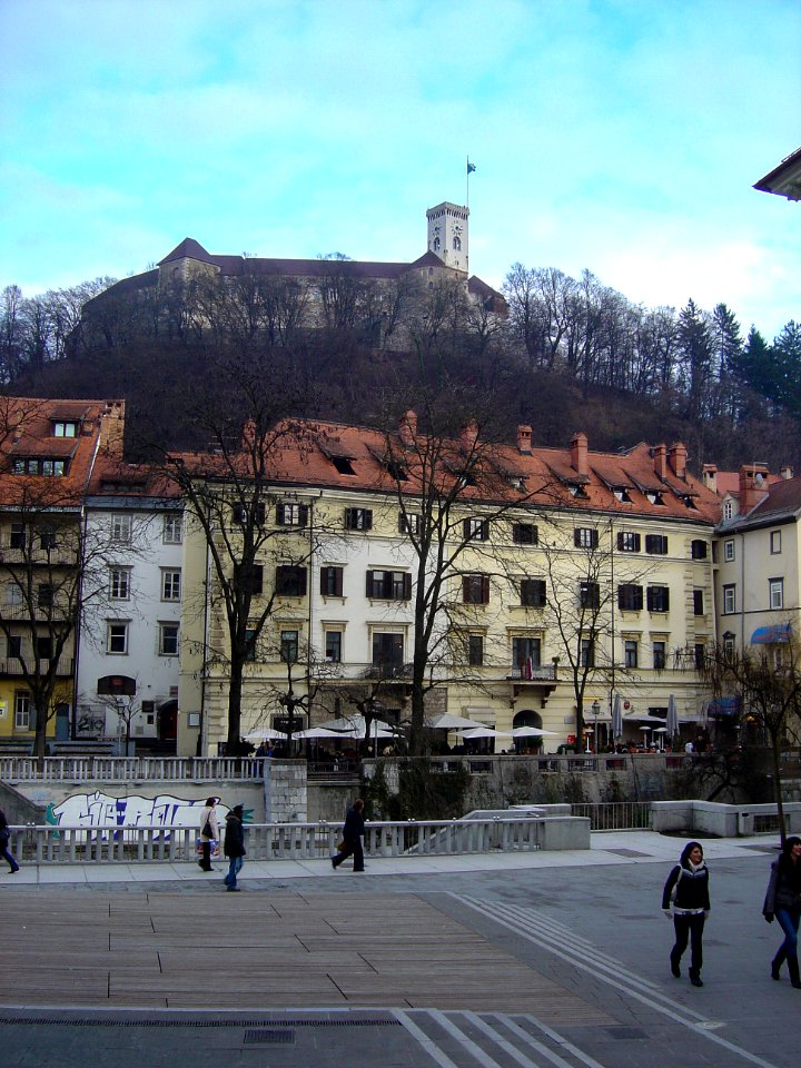 Ljubljana, January 2008, downtown detail 29