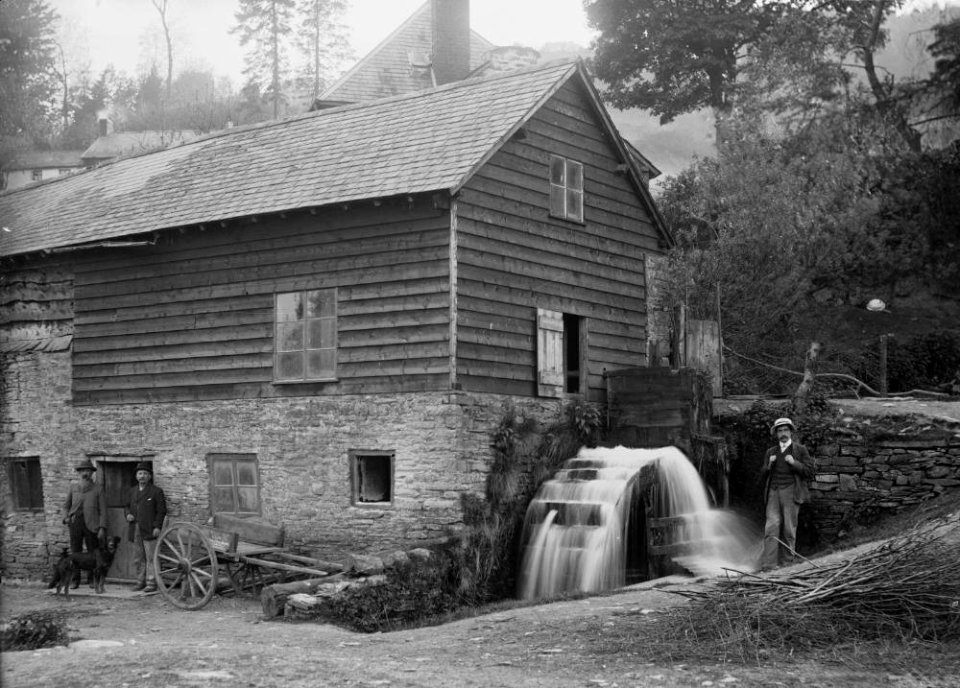 Llangunllo mill wheel (1294705)