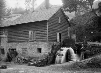 Llangunllo mill wheel (1294705)