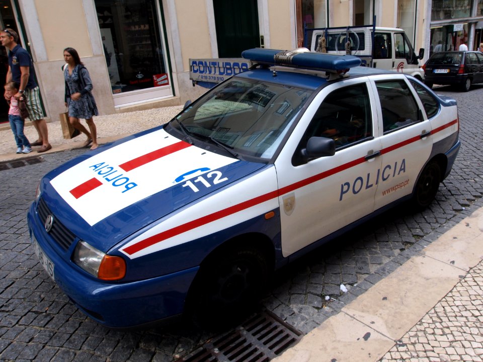 Lisboa VW police car, Portugal