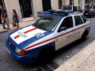 Lisboa VW police car, Portugal