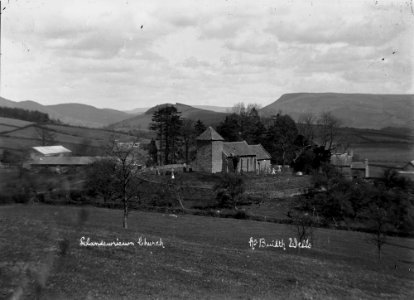 Llandewircwm church, nr Builth Wells (1294547)