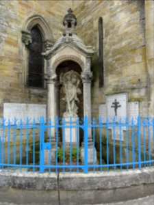 Lisle-en-Rigault (Meuse) chapelle Saint-Christophe, plaques monuments aux morts