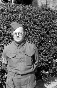 Llandyssil Home Guard (Montgomeryshire) after a Church Parade at Llandyssil Parish Church (1501745)2