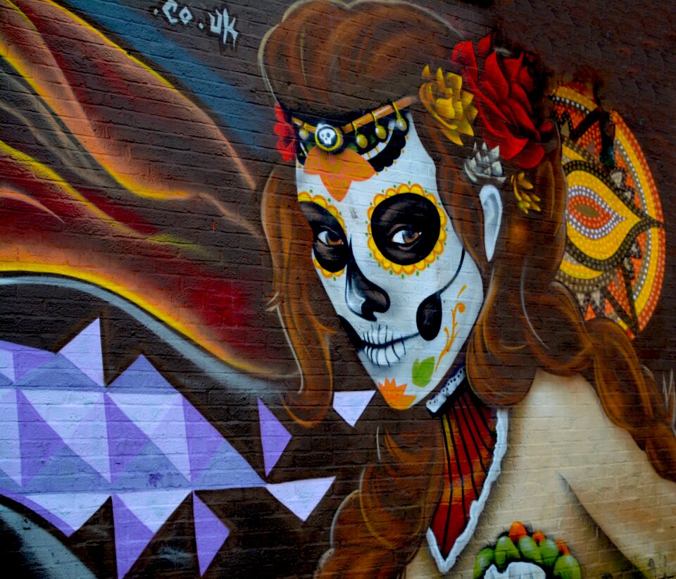Picture woman paint