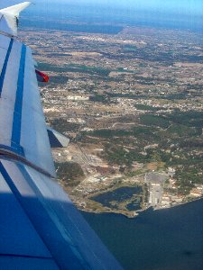 Lisbon from a plane 2007-07-18-02