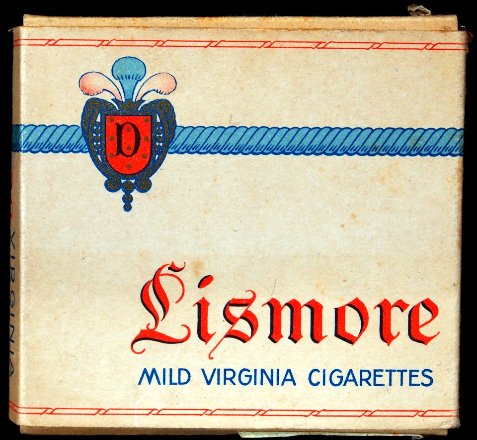Lismore cigarettes pack, pic1