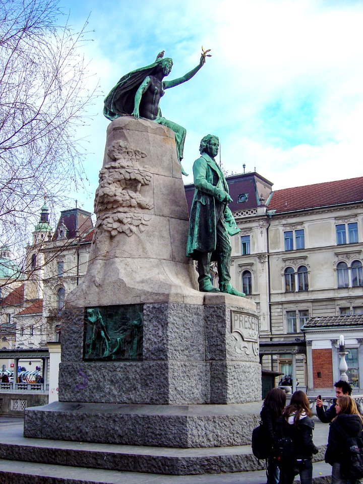Ljubljana, January 2008, downtown detail 11