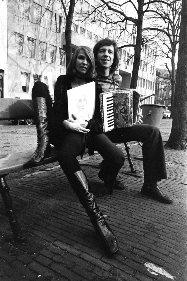 Liselore Gerritsen en Ramses Shaffy presenteren nieuwe LP Liselore, Bestanddeelnr 925-4543