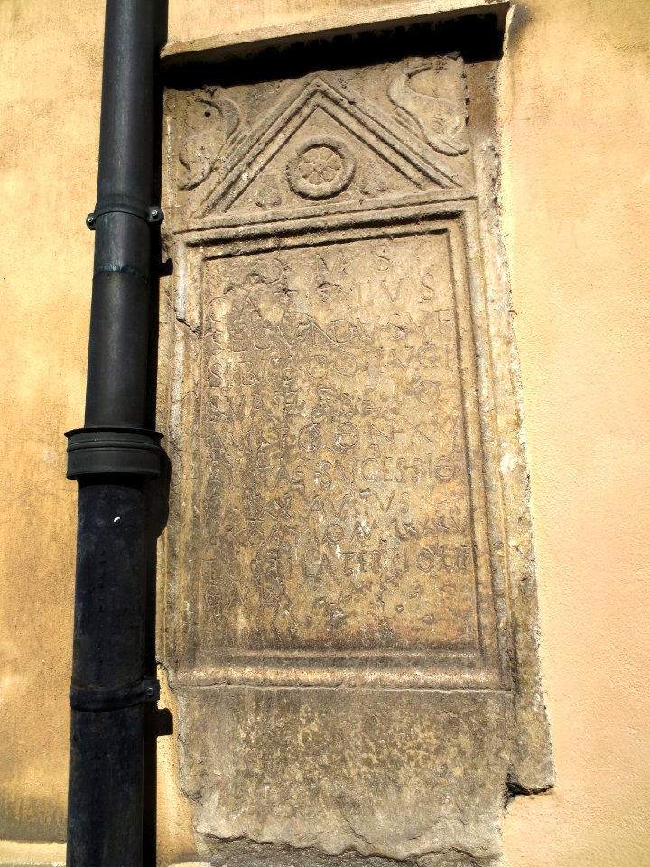 Ljubljana - Dolničarjev lapidarij (CIL III 3853)